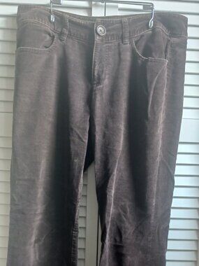 Banana Republic brown velour pants